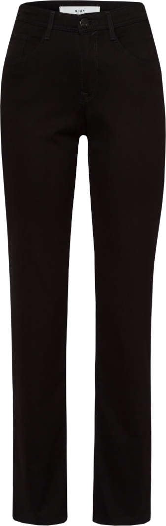 BRAX Damen Style Carola Five-Pocket Wertigem Baumwollsatin Hose 40W / 32L Schwarz, 40W / 32L Schwarz