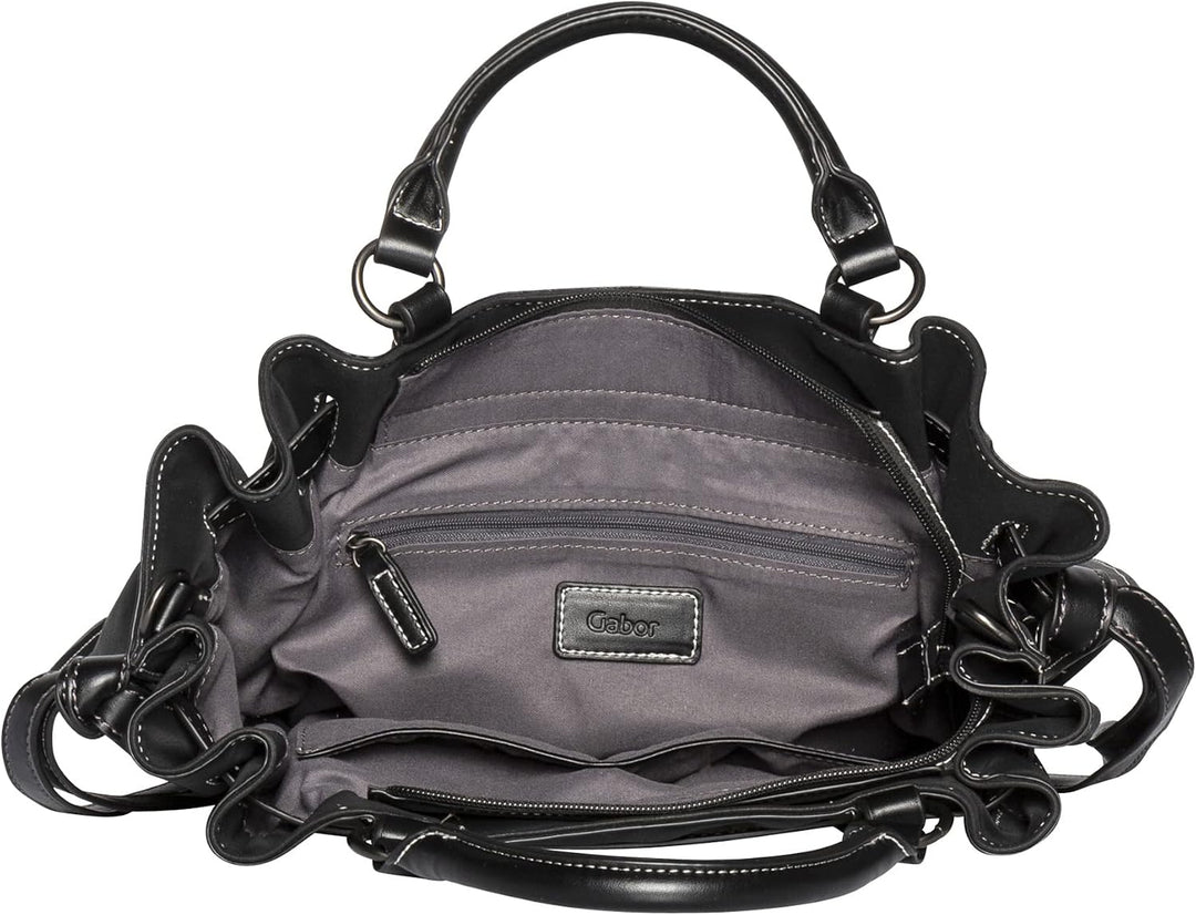 Gabor Damen Carina Shopper Schwarz, Schwarz