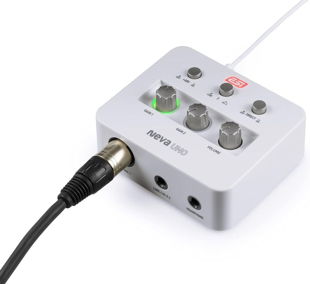 ESI Neva Uno | Professionelles 24-bit / 192 kHz USB Audio Interface, Neva Uno