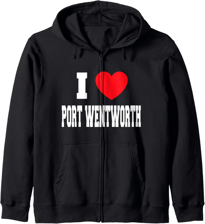 Ich liebe Port Wentworth Kapuzenjacke