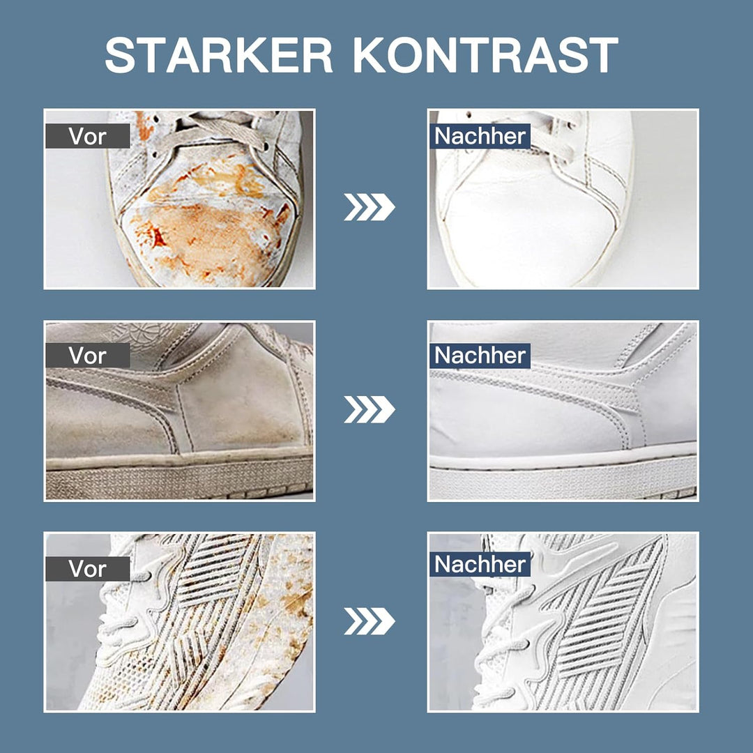 Sneaker Cleaner Set 8 in 1, Sneaker Reinigungsset für Sneaker und Schuhe, Premium Sneaker Reiniger S