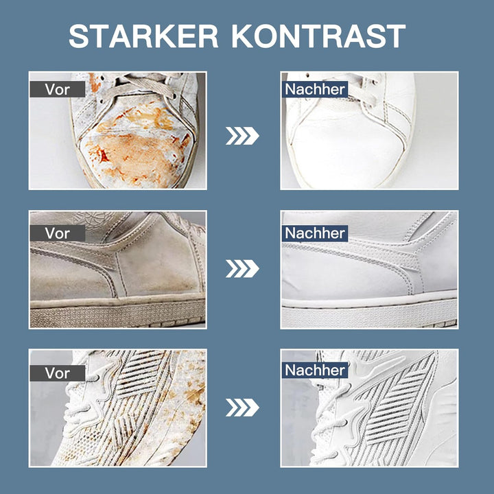 Sneaker Cleaner Set 8 in 1, Sneaker Reinigungsset für Sneaker und Schuhe, Premium Sneaker Reiniger S