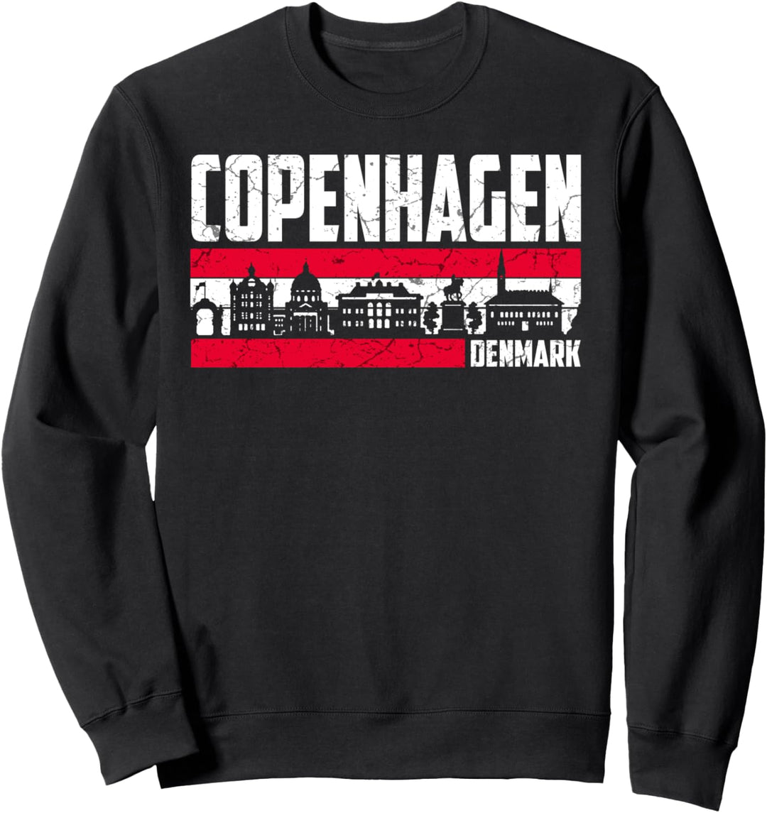 Kopenhagen Skyline Dänemark Sweatshirt