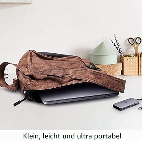 D-Link DUB-M530 USB Typ C Hub 5 in 1 USB C Adapter mit HDMI 4K und 1080p 2 USB 3.0/USB2.0 Ports SD-K