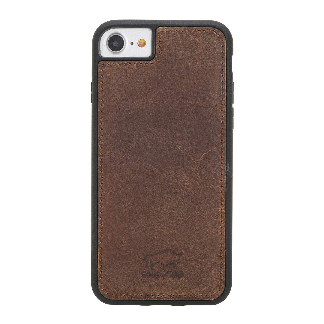 Solo Pelle iPhone SE (2020) & 7/8 Case Lederhülle Ledertasche Backcover Flex aus echtem Leder (Vinta