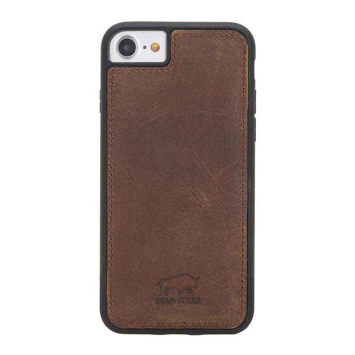Solo Pelle iPhone SE (2020) & 7/8 Case Lederhülle Ledertasche Backcover Flex aus echtem Leder (Vinta