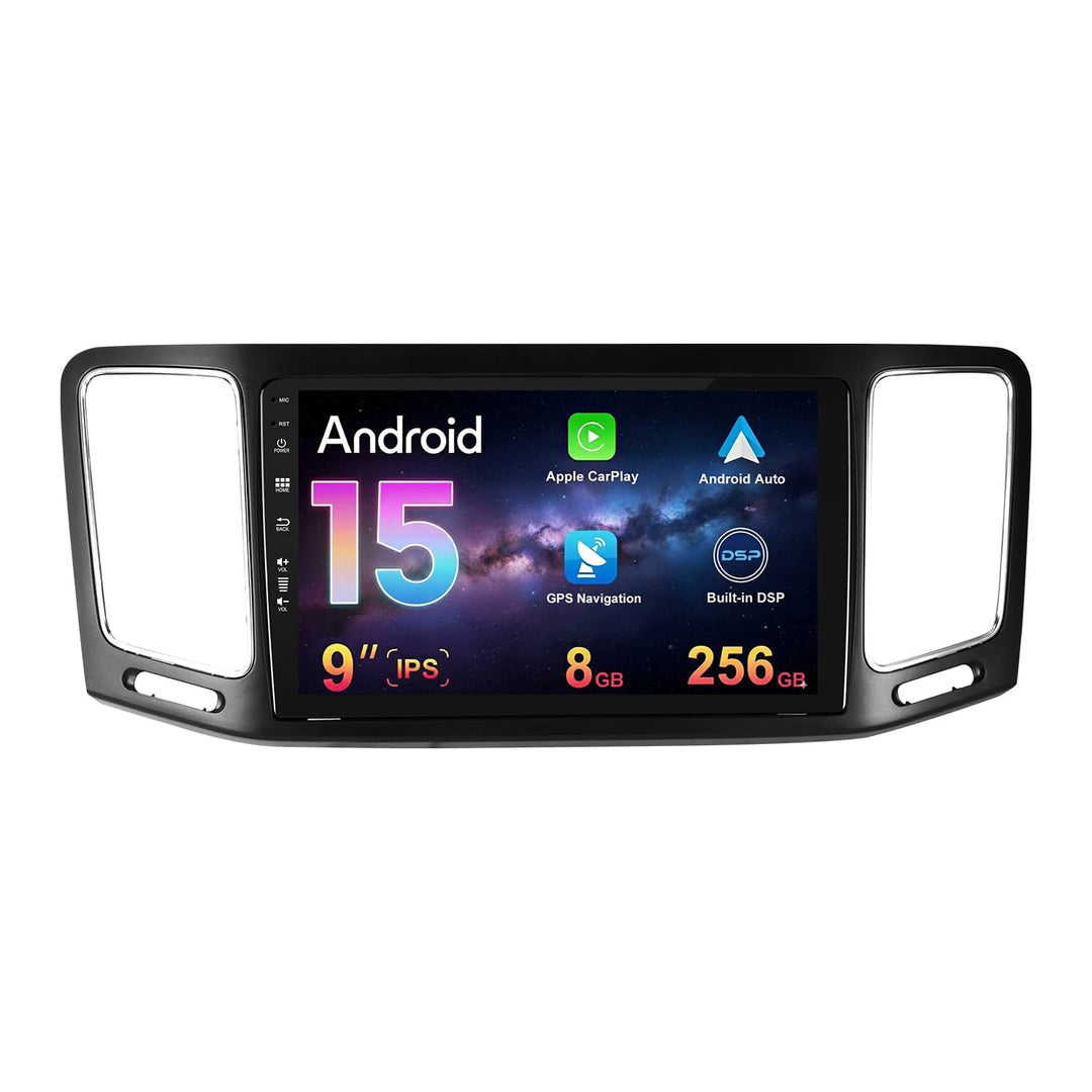 8G+256G Android 15 Autoradio Für VW Sharan II 7N Seat Alhambra II 2010-2021 GPS|Kamera+Mic|9 Zoll IP