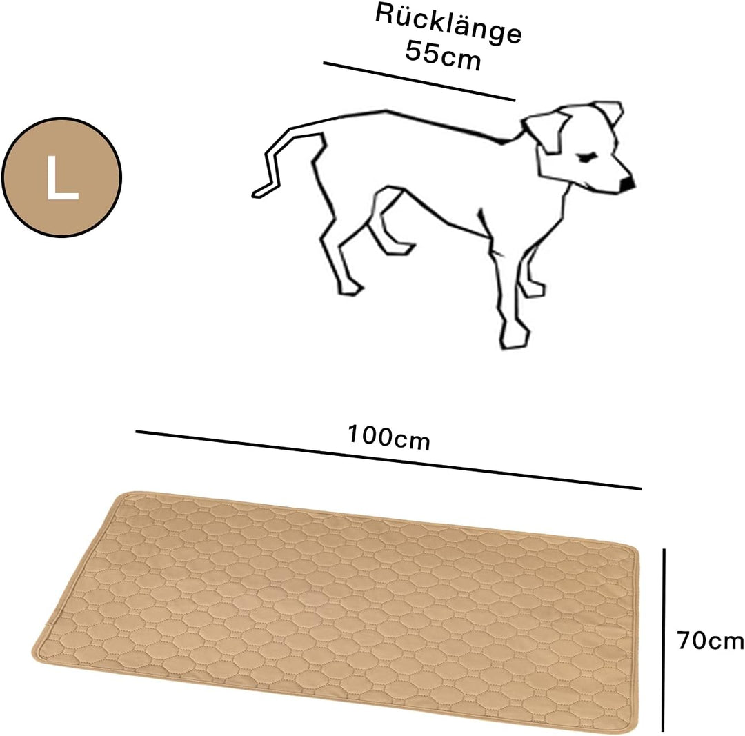 KALINCO Trainingsunterlagen für Haustier Wasserdicht Pee Pads Hundematte Bodenschutz Waschbare Wiede
