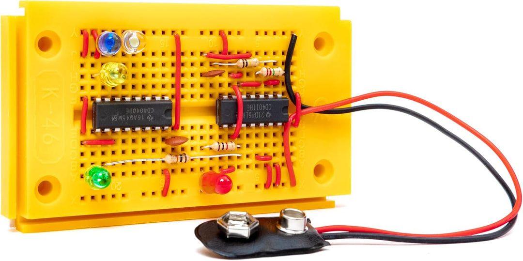 FRANZIS 65315 - Lernpaket Digitale Elektronik, Komplettset für 25 Praxis-Projekte, inkl. 84-seitigem