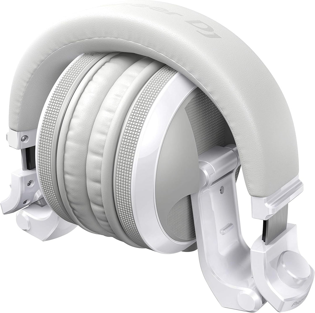 Pioneer DJ HDJ-X5BT-W Bluetooth-Kopfhörer, Weiss Weiss Bluetooth Single, Weiss Bluetooth Single