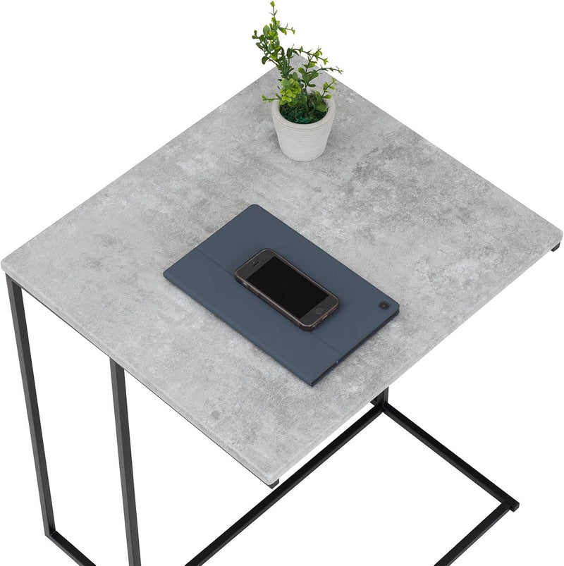 IDIMEX Beistelltisch VITORIO im minimalistischen Design, eleganter Wohnzimmertisch mit Metallgestell