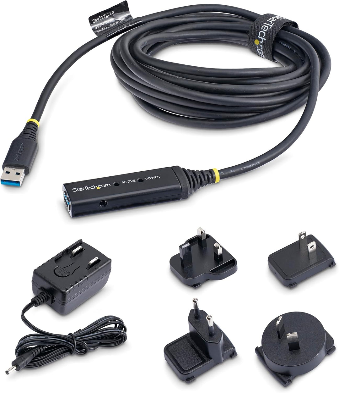 StarTech.com 3 m aktives USB 3.0 Verlängerungskabel - Stecker/Buchse 9.8 ft USB 3.0 Kabel, 9.8 ft US