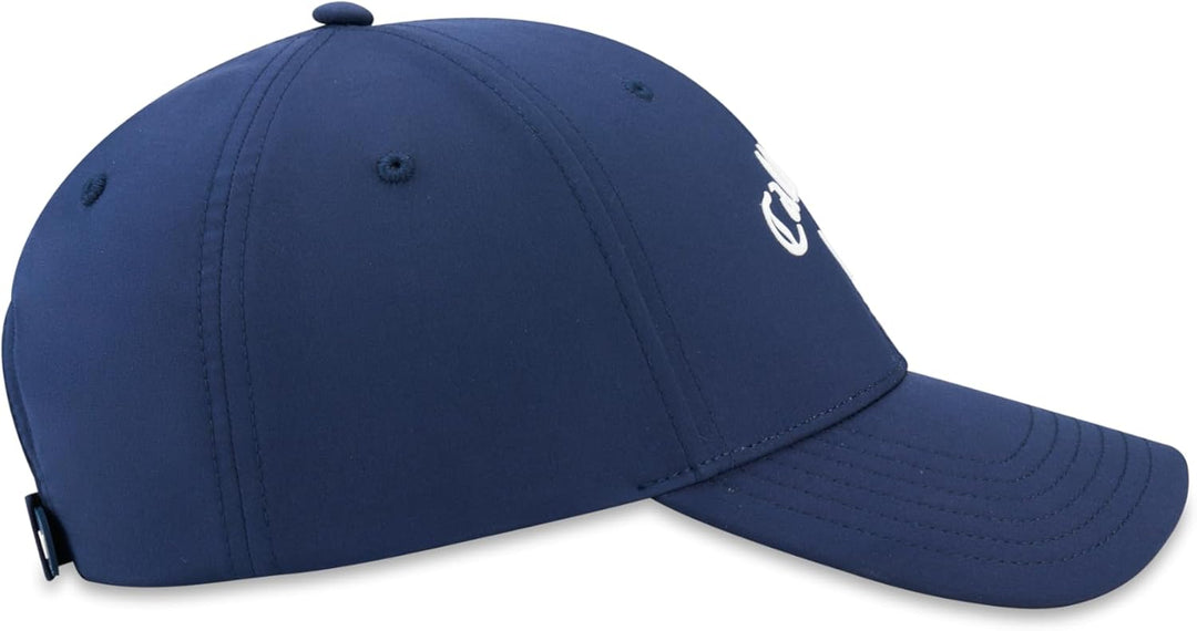 Callaway Gewellte Kopfbedeckung aus flüssigem Metall Weiss, Weiss