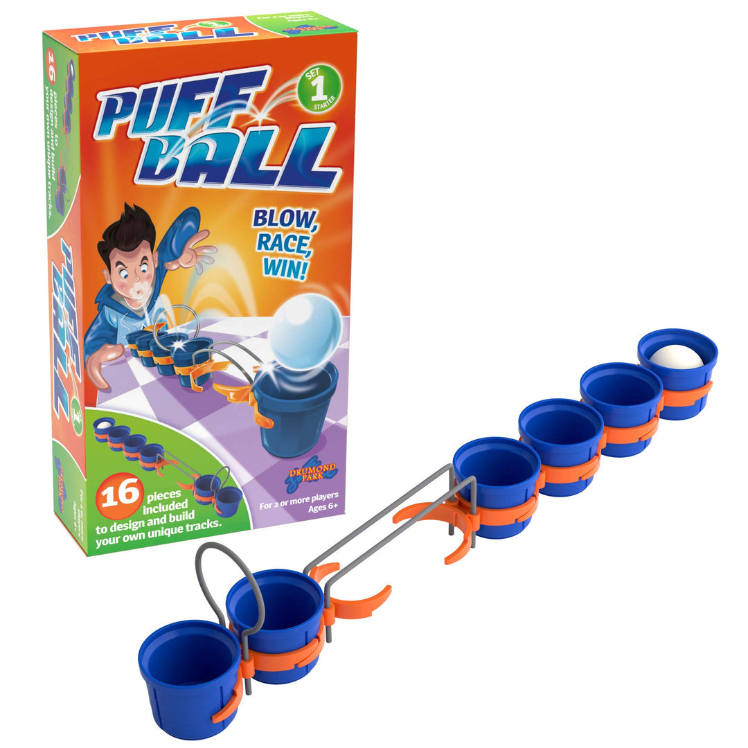 Drumond Park Puff Ball 1 Kinder Action Spiel – Starter-Set | Familien-Brettspiele für Kinder | Kinde