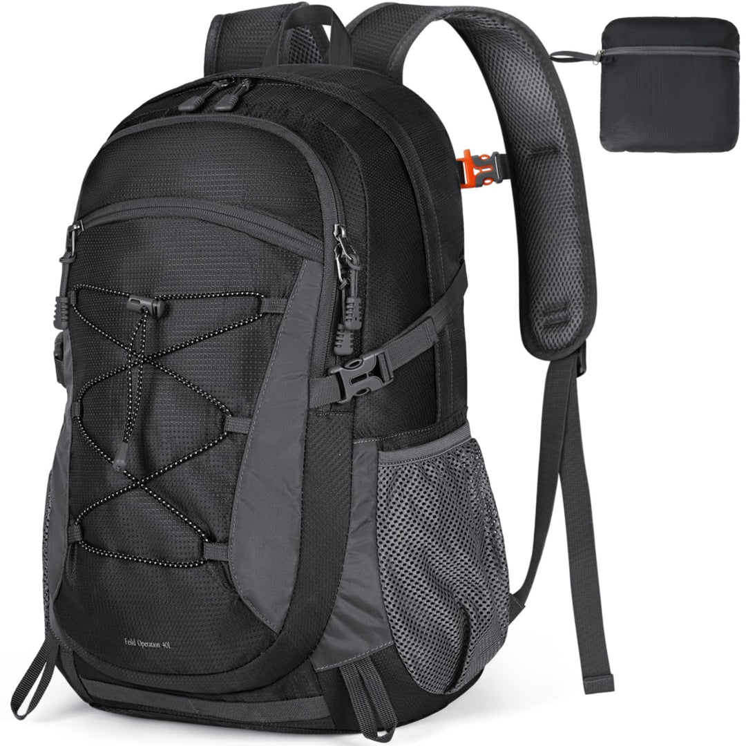 RAINSMORE Wanderrucksack Herren Damen 40L Wasserdichter Rucksack Leicht Gross Reiserucksack Trekking