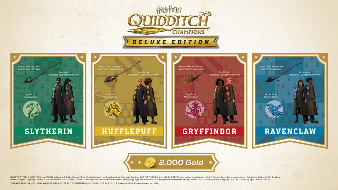 Harry Potter: Quidditch Champions Deluxe Edition (Switch) (Code in a Box) Nintendo Switch Deluxe Edi