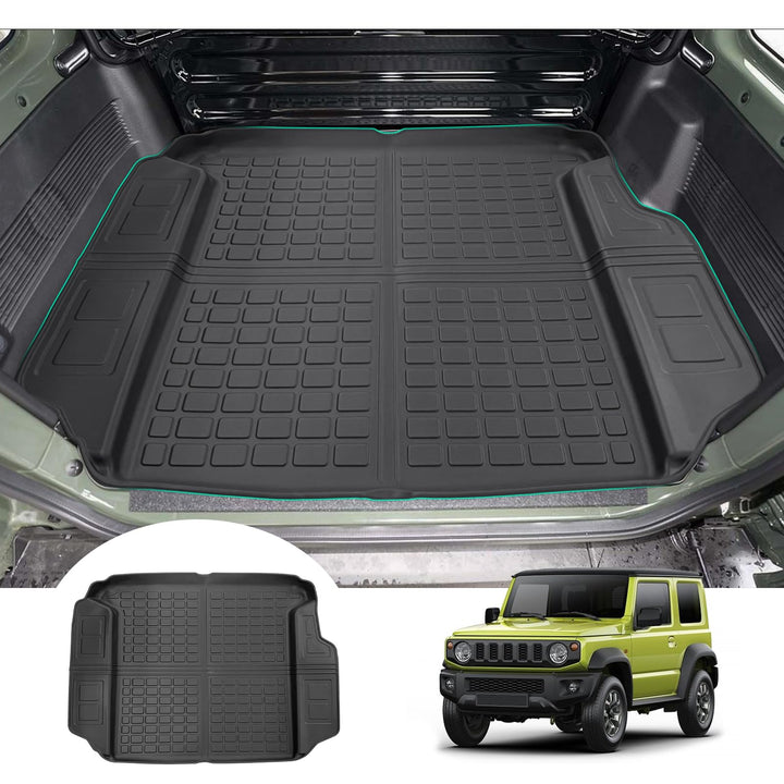 GAFAT Neu Suzuki Jimny 2021-2024 2025 JB64/JB74 Kofferraummatte, Leicht zu Falten, TPE Allwetter-Kof