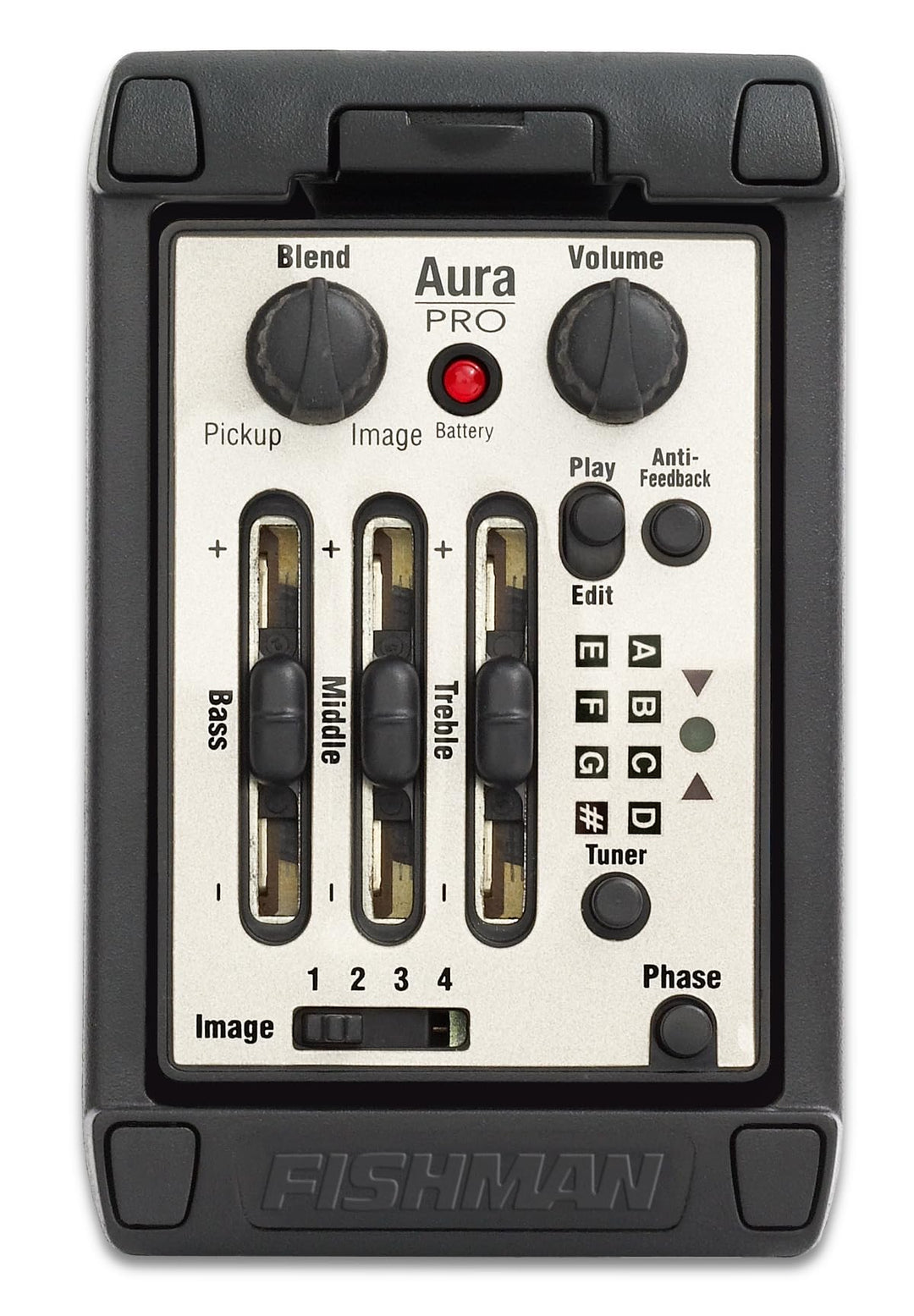 Fishman Aura Pro format étroit Schmales Format., Schmales Format.