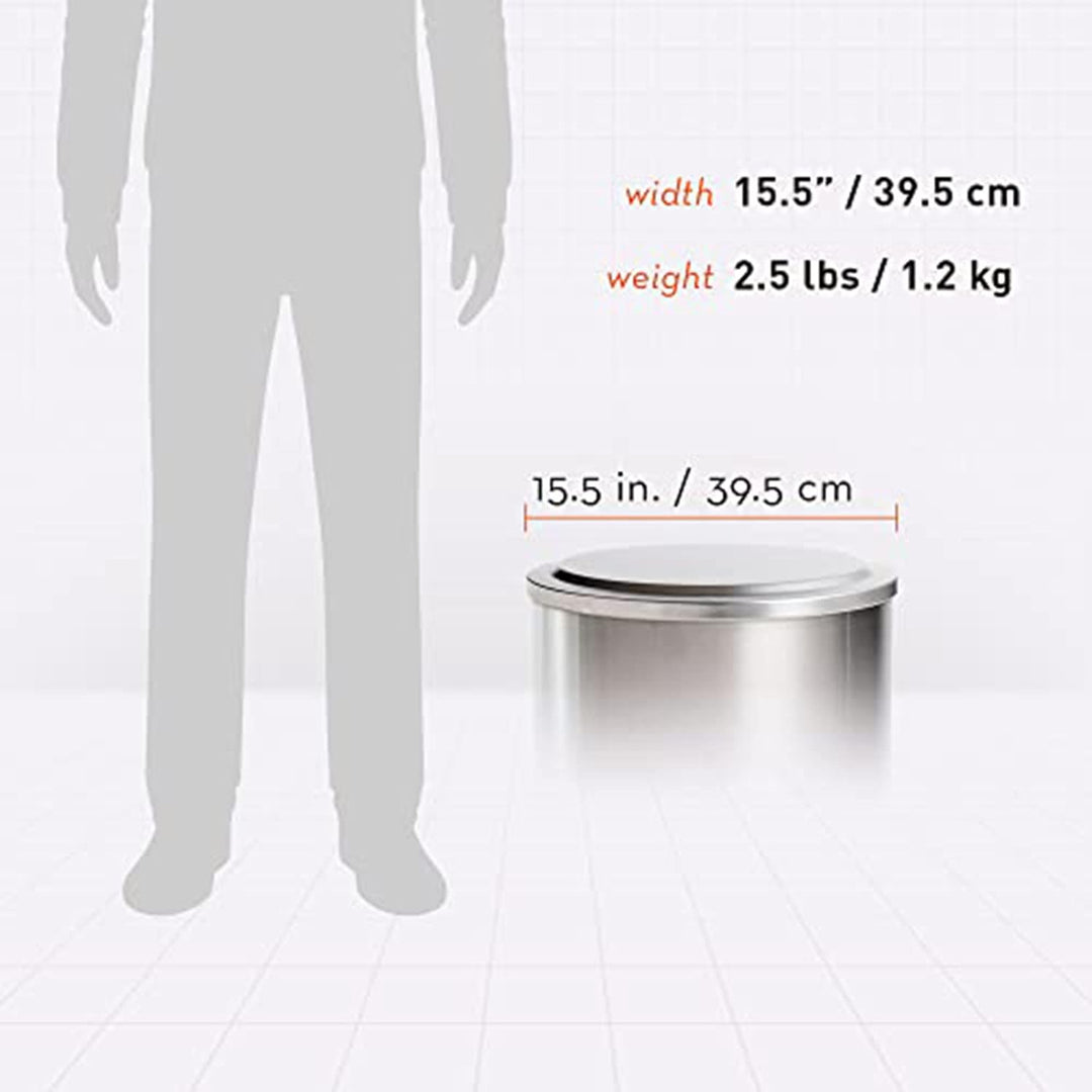 Solo Stove Deckel für Feuerschale Ranger | Edelstahl-Feuerstellen-Zubehör, Winterfest, wasserdicht,