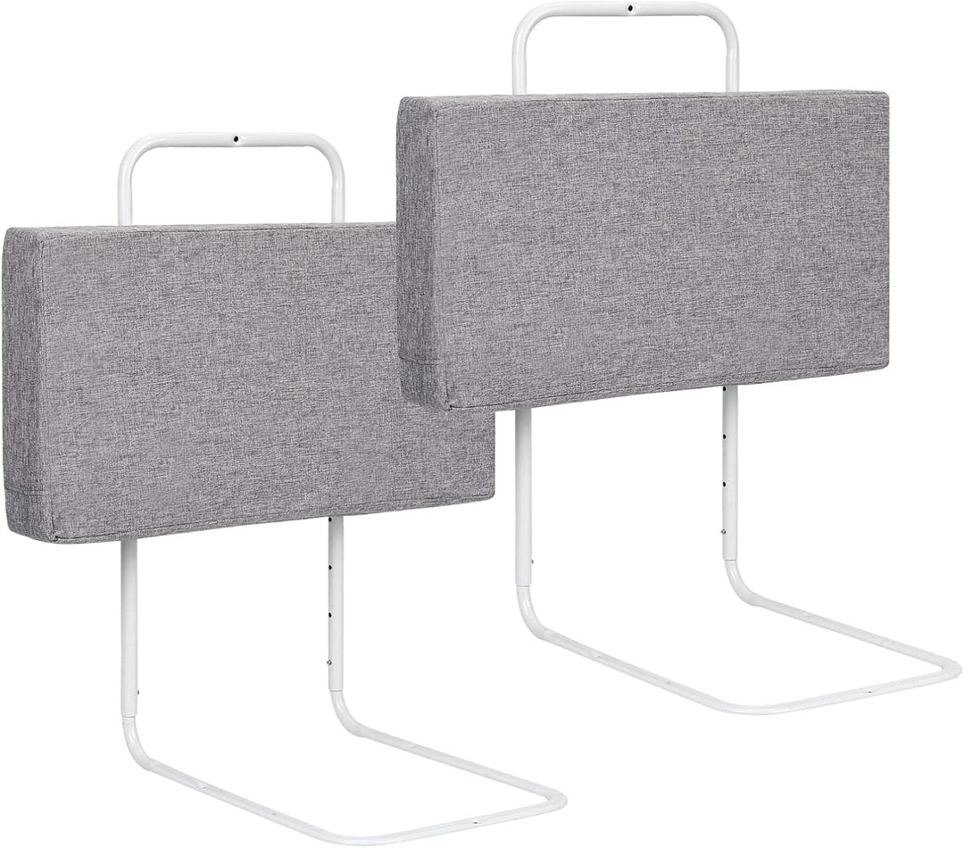 Yakimz 2xBettgitter für Kinder 60 * 28cm, Bettschutzgitter 5-Loch Höhenverstellbar, Rausfallschutz B