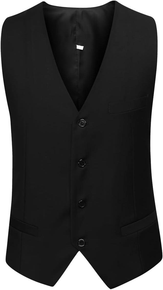 YOUTHUP Herren Anzug Slim Fit 3 Teilig Anzüge für Hochzeit Business Herrenanzug Sakko Anzughose West