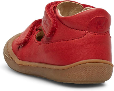 Naturino Unisex Baby Puffy Sandalen 17 EU Rot, 17 EU Rot