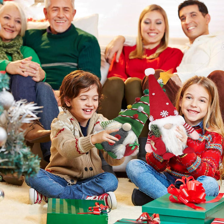 Weihnachtswichtel, 2 Stücke Weihnachten Deko Wichtel Weihnachtsmann, Weihnachtsdeko Plüsch Wichtel f