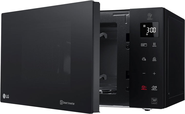 LG Electronics NeoChef MH 6535 GIS Mikrowelle mit Grill / 1000 W / 25 L / Digital display / schwarz