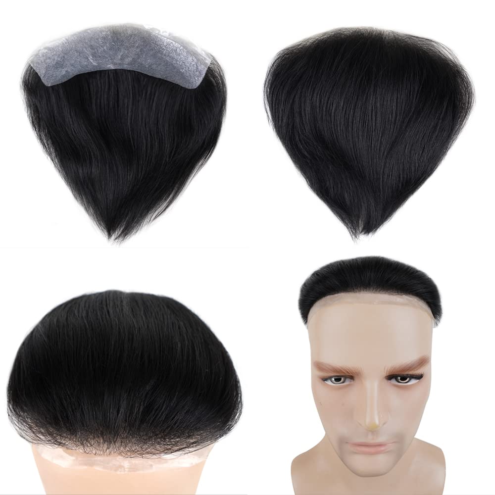 Lordhair Toupet Herren,100% Europäisches Echthaar Herren Toupet Echthaar,V-LOOP Skin Toupet Herren,T