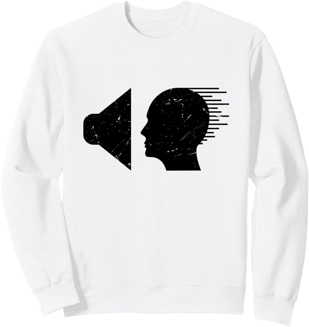 Techno DJ Festival Rave Minimal EDM Trance Musik Discjockey Sweatshirt