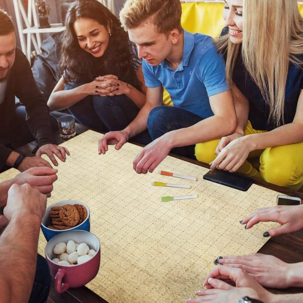 Dungeon Grid Game Mat | UNENTBHRLICHES Rollenspiele – Kriegsspiele - Brettspiele Accesorie | KOMPATI