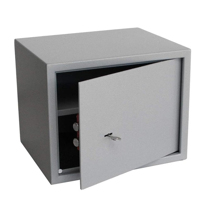 SAFE Tresor mit Schlüssel | Möbel Tresor aus Stahl | Geld Tresor | Wand Tresor | B 380 x T 300 x Höh