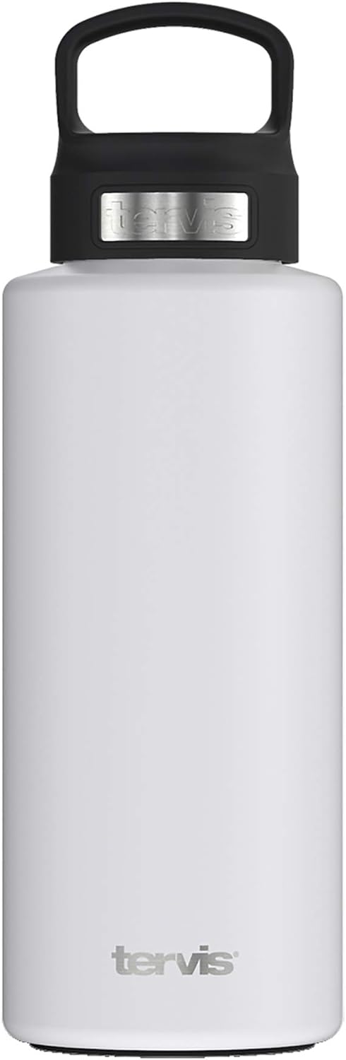 Tervis Pulverbeschichteter Edelstahl-Reisebecher, dreiwandig, isoliert, hält Getränke kalt, 900 ml,