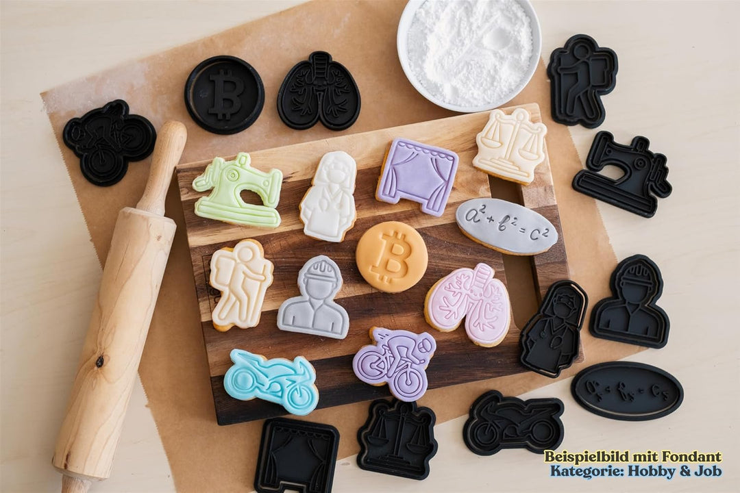 Keksausstecher Set 404 & HTTP Cookies – Nerd-Geschenk für Webdesigner & Programmierer – zweiteilig m