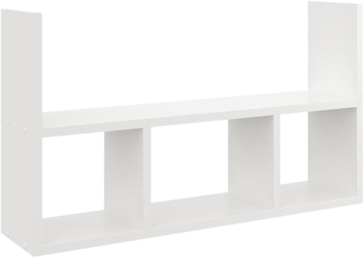 KUBUTKU Wandregal 45x78x18 Hängeregal Mordern Design Schweberegal für Wohnzimmer Schlafzimmer Büro u