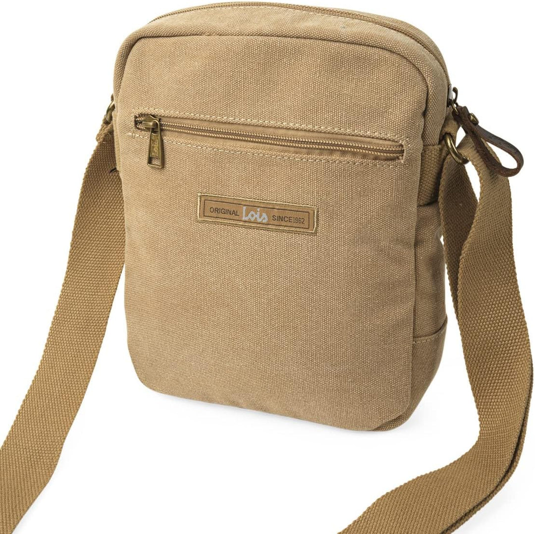 Lois - Umhängetasche Herren Klein mit verstellbarem riemen - Herren Umhängetasche Klein hergestellt