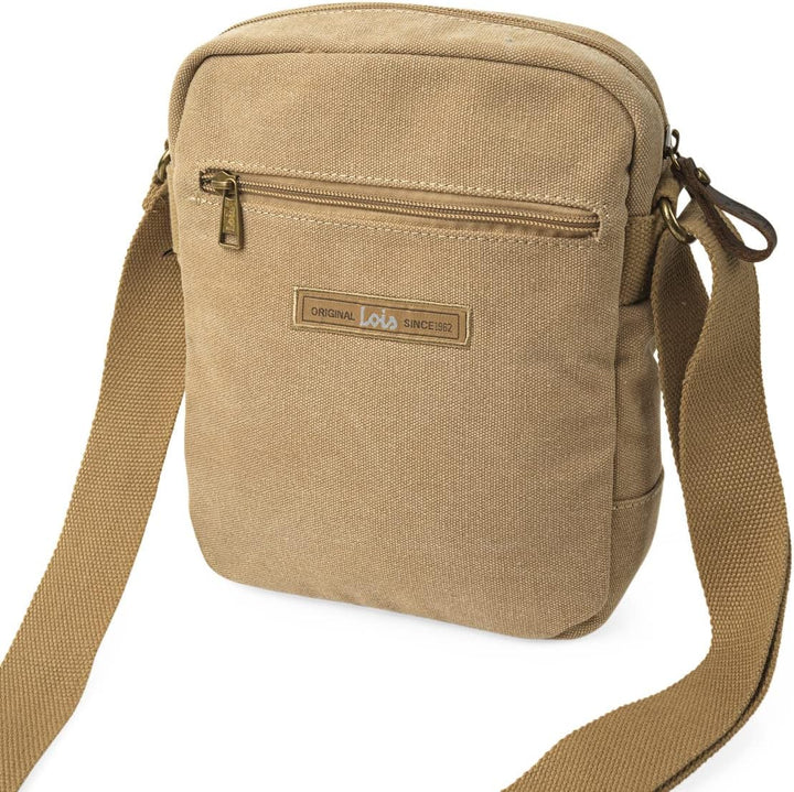 Lois - Umhängetasche Herren Klein mit verstellbarem riemen - Herren Umhängetasche Klein hergestellt