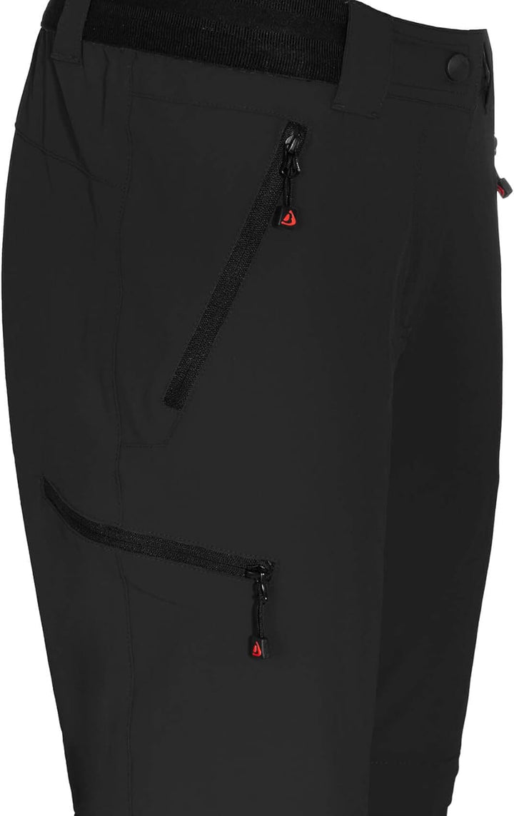 Bergson VIDAA Comfort Zipp Off (Slim) | Damen Wanderhose - Leichte Damen Zipp-Off Wanderhose im Slim