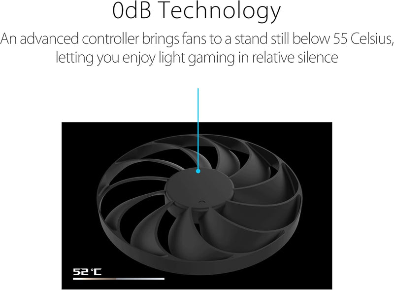 ASUS Dual AMD Radeon RX6600XT OC Edition Gaming Grafikkarte (8GB GDDR6 Speicher, PCIe 4.0, 1x HDMI 2