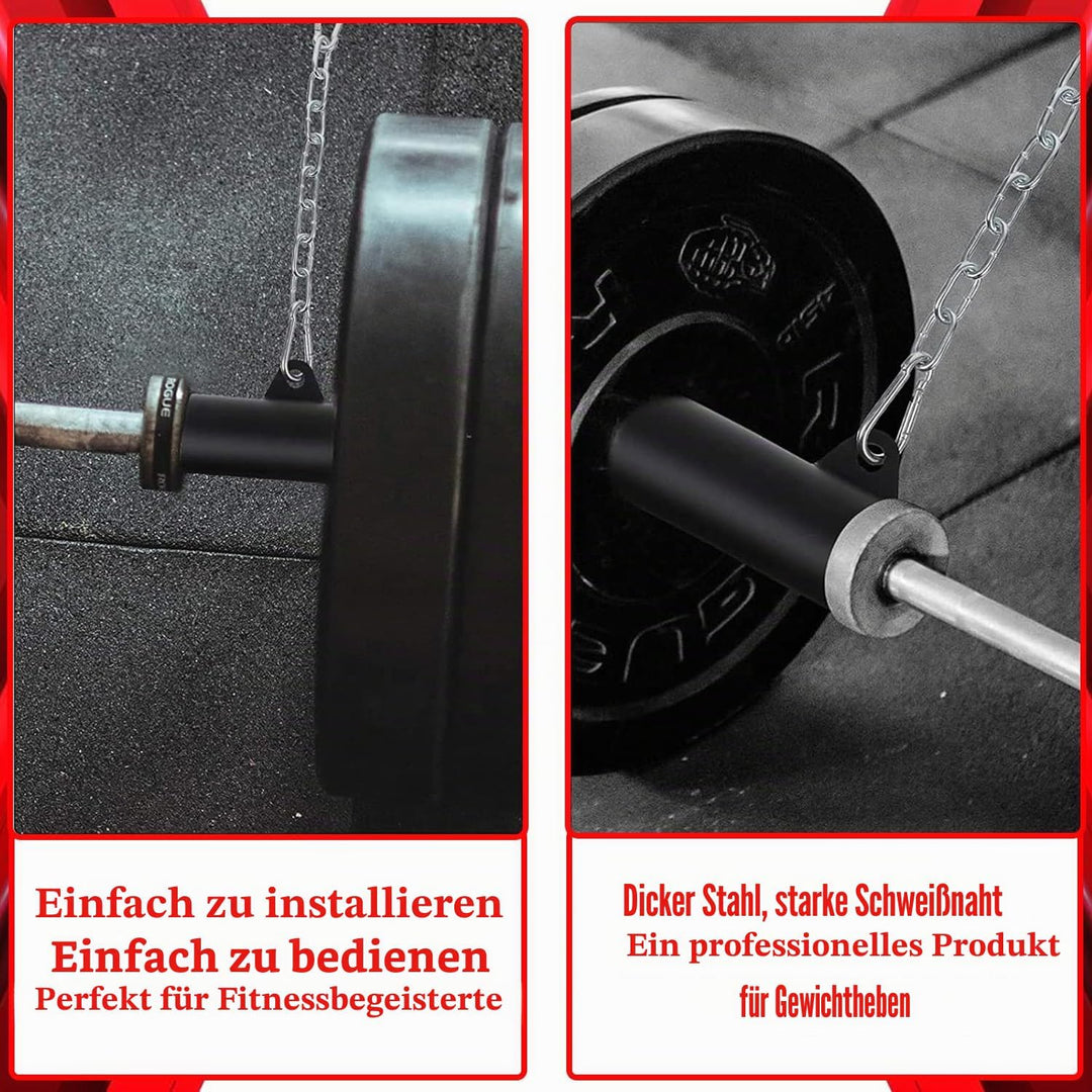 T-Bar Reihenplattform Landmine Ösenaufsatz für Bar Single Eyelet Landmine Baraufsatz mit Kette für K