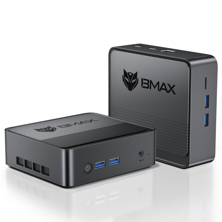 BMAX B3 Mini PC, Dual HDMI 4K, Intel N5095 (bis zu 2.9GHz), 8GB RAM + 256GB SSD, Smart Fan, Win 11 P