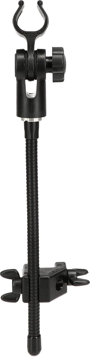 Audix D Clamp Swan Neck Microphone Fixture with Screw-Adjustable Clamping Equipment