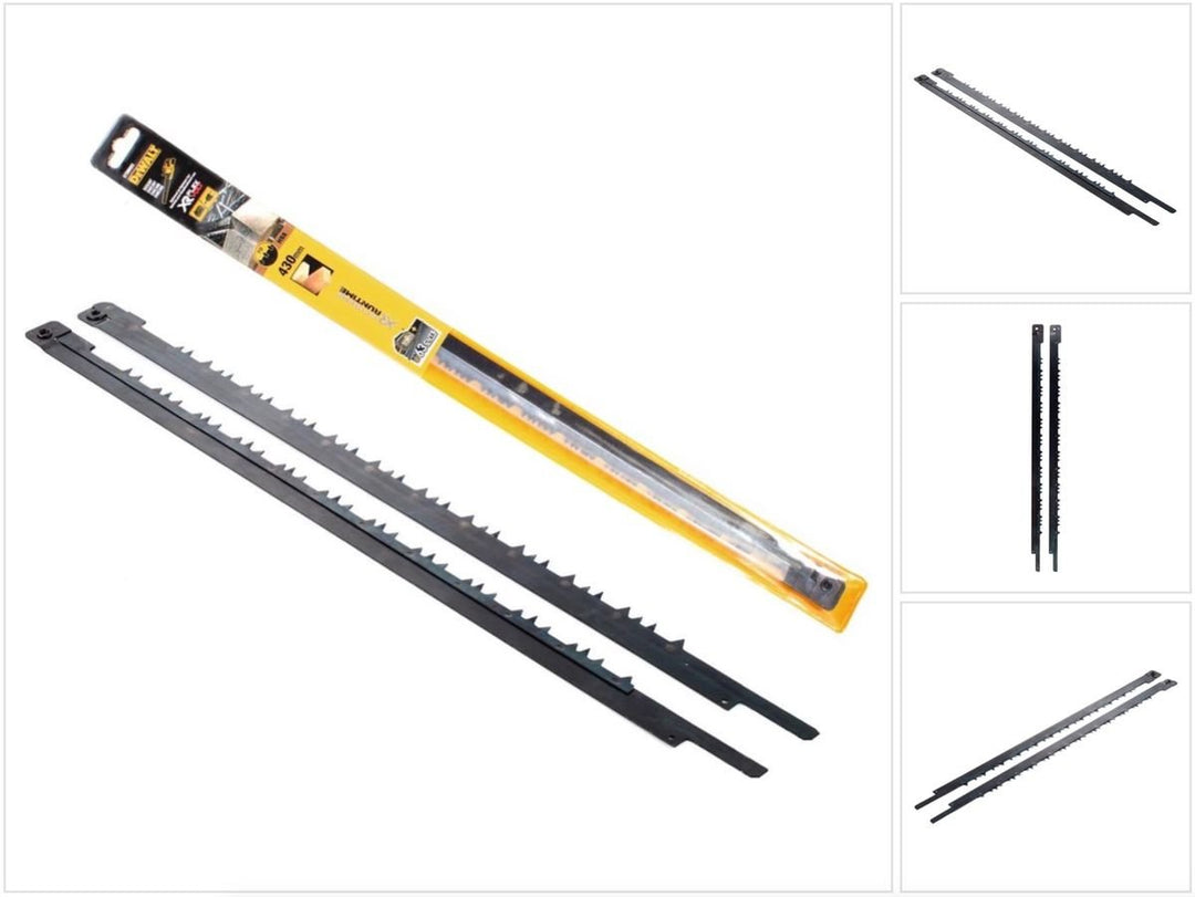 DeWalt DT99593-QZ - Hoja de sierra Alligator HSS XR EXTREME RUNTIMEde 430mm de longitud para madera
