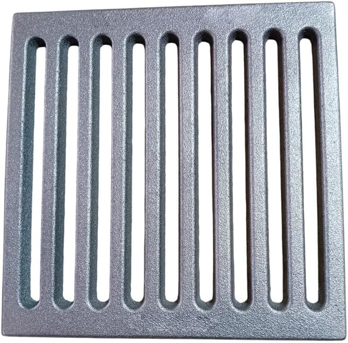 RIF 0036 Gussrost für Kamine, Holzöfen und Feuerstellen 20 x 20 x 1 cm