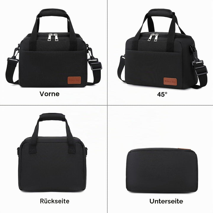 8.5L Kühltasche Kleine Thermotasche Tragbare Lunch-Tasche Isoliertasche Picknicktasche für Arbeit, S