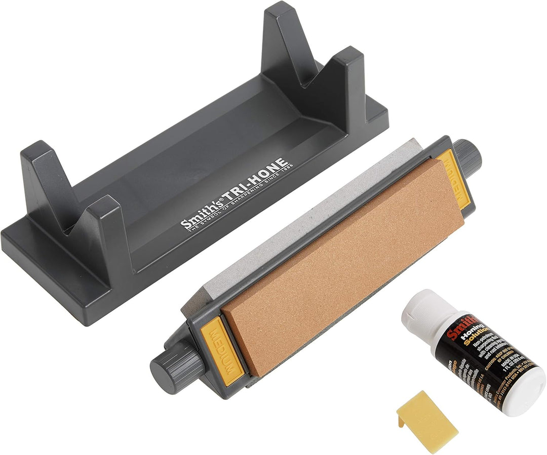 Smith's Sharpeners Tri-Hone Sharpening System Steine-System