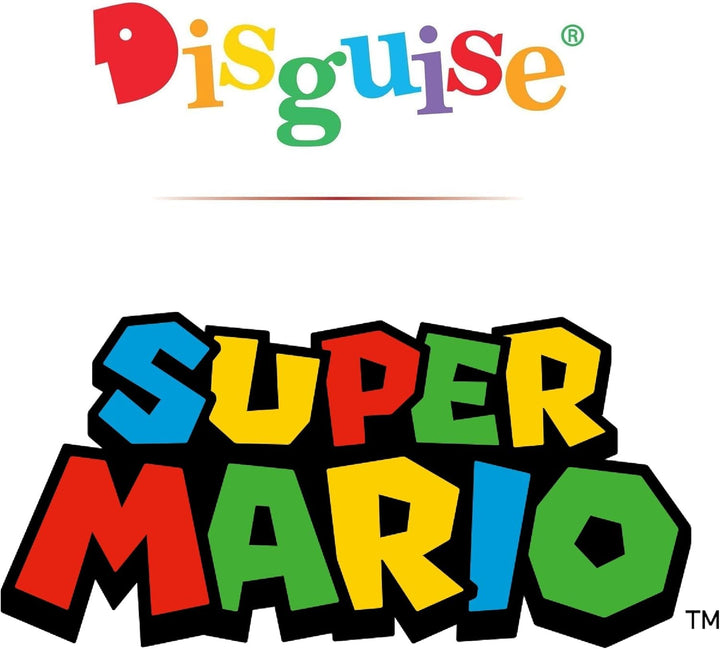 Disguise Bowser-Kostüm mit Kapuze, offizielles Super-Mario-Charakter-Kostüm für Kinder (7-8) Bowser,