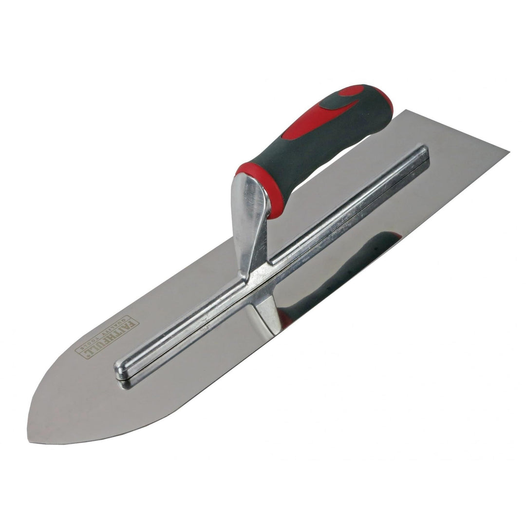 Faithfull - Gipser Stainless Glättkelle Softgriff - FAISGFTSS