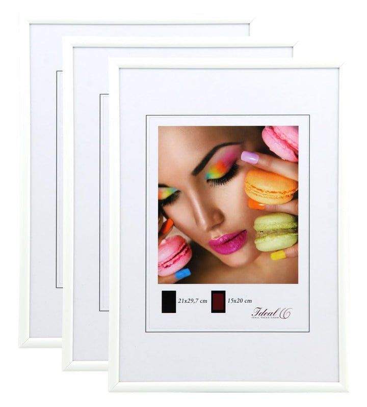 IDEAL TREND New Lifestyle Set Bilderrahmen Wanddeko Collage Poster Rahmen 2er 3er 5er Pack: Farbe: 3