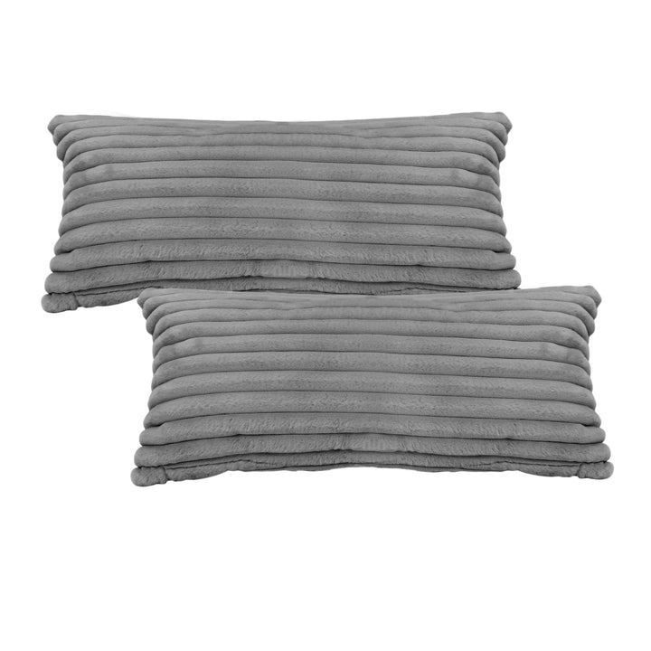 Flauschige Bettwäsche Kissenbezug Plüsch Kuschel Fleece Flanell Kunstfell Extra Warm für Winter mit